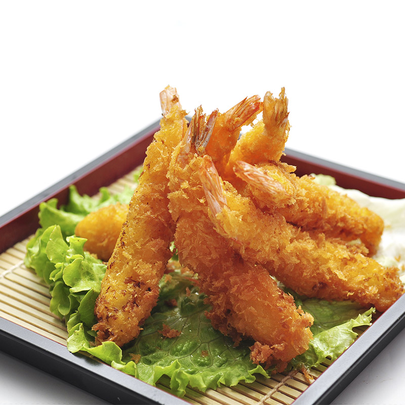 606B.Tempura crevette 6 pièces