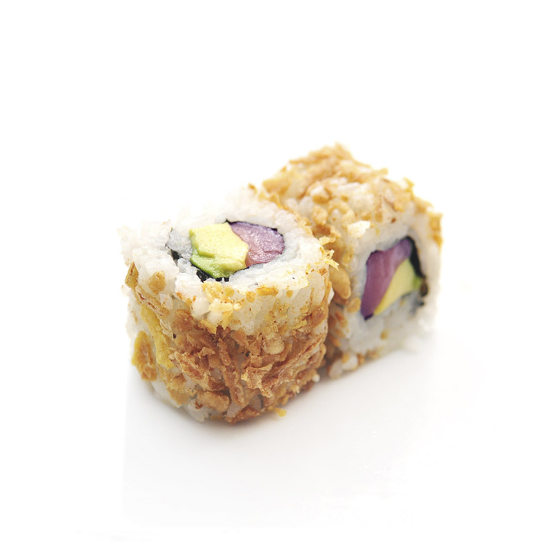 320B.Oignon frit Thon avocat