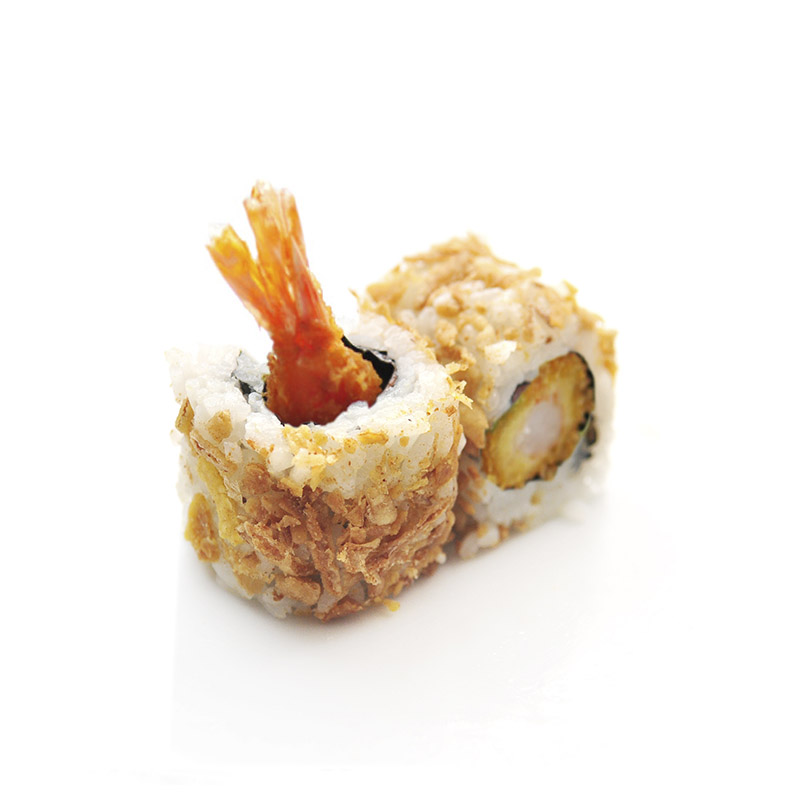 320D.Oignon frit Tempura crevette